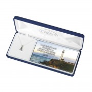 NK-JN 8:12 LIGHTHOUSE SIL PLT-18"CH NK-JN 8:12 LIGHTHOUSE SIL PLT-18"CH