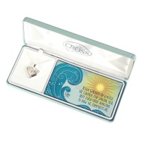 Cross Necklace Jesus Walked On Water