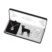 NK-DOG PET LOSS HRT LOCKET SIL PLT 18" NK-DOG PET LOSS HRT LOCKET SIL PLT 18"