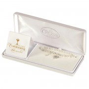 MY First Communion HEART/CZ/BEADS-6"+1" MY First Communion HEART/CZ/BEADS-6"+1"