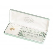 Necklace Faith Hope Love TriColor Plated Necklace Faith Hope Love TriColor Plated