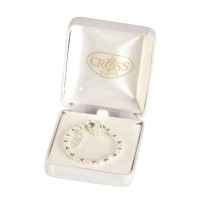 Bracelet White Pearls with Angel