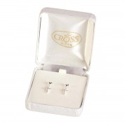 Earrings Cross on Sterling Silver Posts Earrings Cross on Sterling Silver Posts