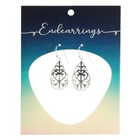 Endearrings Fancy Teardrop 1in Endearrings Fancy Teardrop 1in