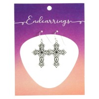 Endearrings Filigree Bud Cross 1in Endearrings Filigree Bud Cross 1in