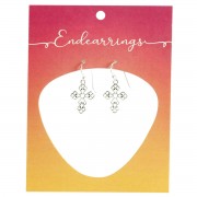 Endearrings Filigree Bud Cross 5/8in Endearrings Filigree Bud Cross 5/8in