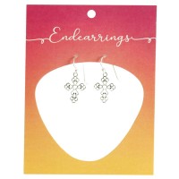 Endearrings Filigree Bud Cross 5/8in Endearrings Filigree Bud Cross 5/8in