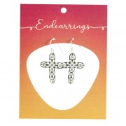 Endearrings Petal Cross 1 1/8in Endearrings Petal Cross 1 1/8in