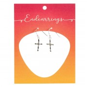 Endearrings Petal Cross 11/16in Endearrings Petal Cross 11/16in
