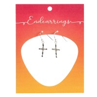Endearrings Petal Cross 11/16in