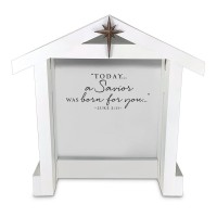 Nativity Savior Is Born Creche Only