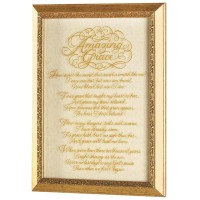 Framed Wall Art Amazing Grace 10x14