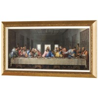 Framed Wall Art The Last Supper Gold Framed Wall Art The Last Supper Gold