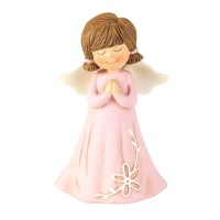 2pk -Angel Figurine Pink Praying Hands Resin - (Pack of 2) 2pk -Angel Figurine Pink Praying Hands Resin - (Pack of 2)