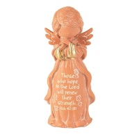 2pk -Angel Figurine Those Who Hope Is.40:31 - (Pack of 2)