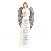 2pk -THE REUNION HEART RESIN ANGEL 10" - (Pack of 2) 2pk -THE REUNION HEART RESIN ANGEL 10" - (Pack of 2)