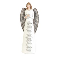 2pk -THE REUNION HEART RESIN ANGEL 10" - (Pack of 2)