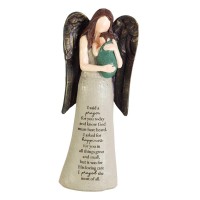 2pk -Angel With Baby I Said A Prayer 7.625in - (Pack of 2)