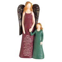 2pk -Angel With Girl I Said A Prayer 7.625in - (Pack of 2)