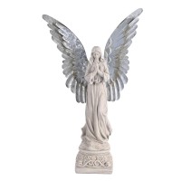 Angel Figurine Praying Detachable Wings Angel Figurine Praying Detachable Wings