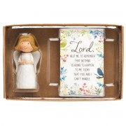 2pk -ANGEL PRAY/CRD LORD HELP ME RSN 2.5" - (Pack of 2) 2pk -ANGEL PRAY/CRD LORD HELP ME RSN 2.5" - (Pack of 2)