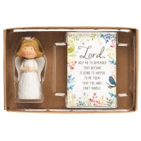 2pk -ANGEL PRAY/CRD LORD HELP ME RSN 2.5" - (Pack of 2) 2pk -ANGEL PRAY/CRD LORD HELP ME RSN 2.5" - (Pack of 2)