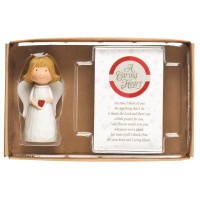 2pk -ANGEL PRAY/CRD A CARING HEART RSN 2.5" - (Pack of 2) 2pk -ANGEL PRAY/CRD A CARING HEART RSN 2.5" - (Pack of 2)