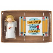 2pk -ANGEL HRT/CRD TEACHING IS A WORK RSN - (Pack of 2) 2pk -ANGEL HRT/CRD TEACHING IS A WORK RSN - (Pack of 2)