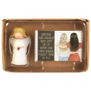 2pk -ANGEL HEART SISTERS ARE ANGELS RESIN - (Pack of 2) 2pk -ANGEL HEART SISTERS ARE ANGELS RESIN - (Pack of 2)