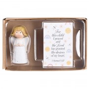 2pk -Angel Figurine For This Child I Prayed - (Pack of 2) 2pk -Angel Figurine For This Child I Prayed - (Pack of 2)