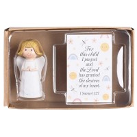 2pk -Angel Figurine For This Child I Prayed - (Pack of 2) 2pk -Angel Figurine For This Child I Prayed - (Pack of 2)