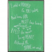 4pk -VISOR CLIP-I SAID A PRAYER - Pack of 4 4pk -VISOR CLIP-I SAID A PRAYER - Pack of 4