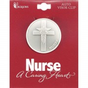 4pk -VISOR CLIP-A CARING HEART - Pack of 4 4pk -VISOR CLIP-A CARING HEART - Pack of 4