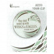 4pk -VISOR CLIP-WINGS AS EAGLES - Pack of 4 4pk -VISOR CLIP-WINGS AS EAGLES - Pack of 4
