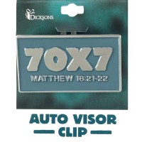 4pk -VISOR CLIP-70 x 7 - Pack of 4