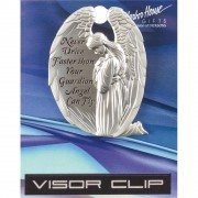 4pk -VISOR CLIP GUARDIAN ANGEL ANT.SIL - Pack of 4 4pk -VISOR CLIP GUARDIAN ANGEL ANT.SIL - Pack of 4