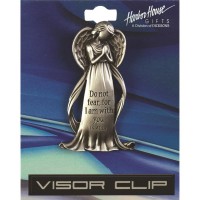 4pk -Auto Visor Clip Guardian Angel Isaiah41 - Pack of 4 4pk -Auto Visor Clip Guardian Angel Isaiah41 - Pack of 4