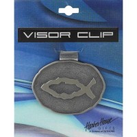 4pk -FISH AUTO VISOR CLIP - Pack of 4