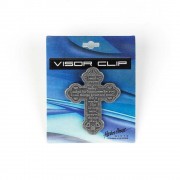 4pk -VISOR CLIP I SAID A PRAYER METAL - Pack of 4 4pk -VISOR CLIP I SAID A PRAYER METAL - Pack of 4