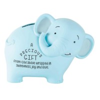BANK ELEPHANT PRECIOUS LITTLE RSN 4.25"H BANK ELEPHANT PRECIOUS LITTLE RSN 4.25"H