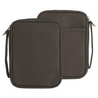 BIBL COV BLACK W/CROSS VINYL COMPACT