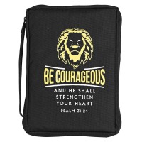 Bible Cover Courageous Psalm 31:24 Large