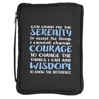 Bible Cover Serenity Prayer Large Bible Cover Serenity Prayer Large