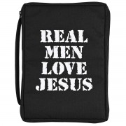 Bible Case Real Men Love Jesus Large