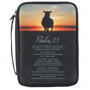 Bible Cover Psalm 23 Large Polyester Bible Cover Psalm 23 Large Polyester