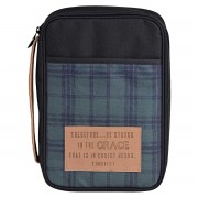 Bible Case Therefore Be Strong Lg Print