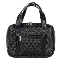 Bible Cover Black Quilted Large Print