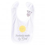 2pk -Baby Bib Sun Perfectly Made By God - (Pack of 2)
