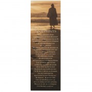 6pk -Footprints Packaged Bookmarks  - Pack of 12 - Pack of 6