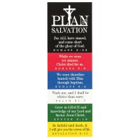 6pk -Bookmark Plan Of Salvation 2x6 12-Pack - Pack of 6